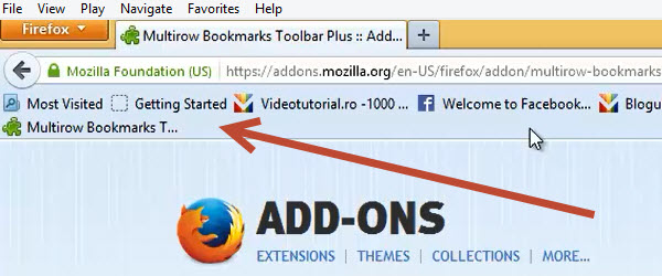 How To Add Two Or More Bars Bookmarks Into Firefox And Chrome