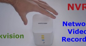 混合NVR海康威视，记录和管理IP摄像机