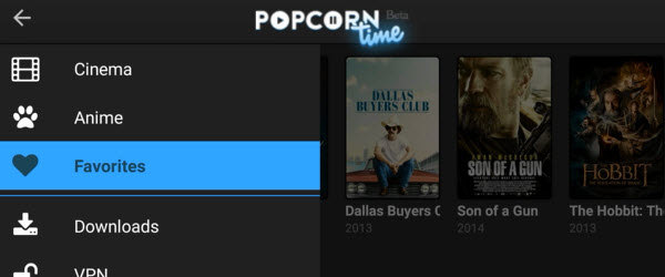 Popcorn Thời gian dành cho Android và iOS, bộ phim mới với phụ đề