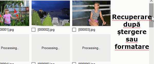 Bezmaksas Soft atgūšana svītrots attēlus un failus