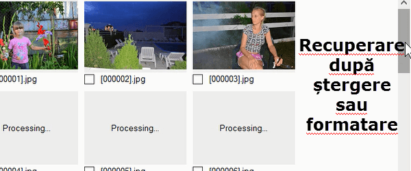 Soft gratuit de recuperare poze si fisiere sterse