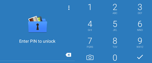 Vault Gallery, Mengamankan dan menyembunyikan foto pribadi dari ponsel Anda