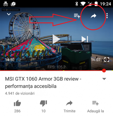 Mendengarkan musik di YouTube Android layar ponsel off dan blocat1