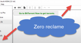 Αποκλεισμός ή απενεργοποίηση διαφημίσεων του uTorrent