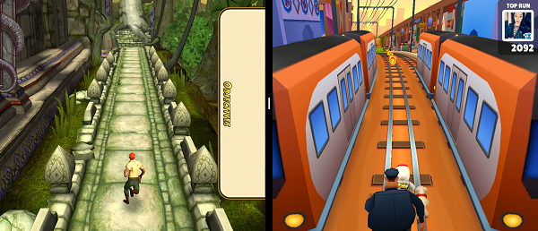 Como jogar subway surfers com o teclado no celular sem baixar nada!!!