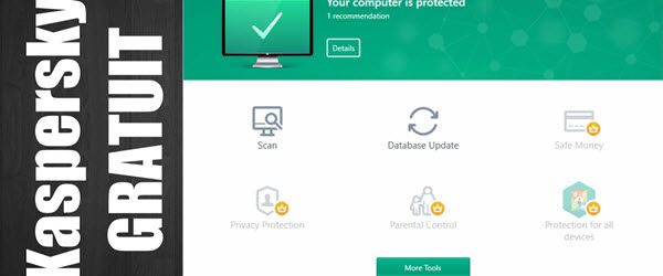Kaspersky חינם Kaspersky Antivirus