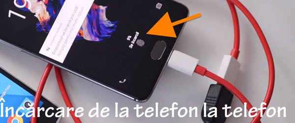 How to charge a phone from another phone