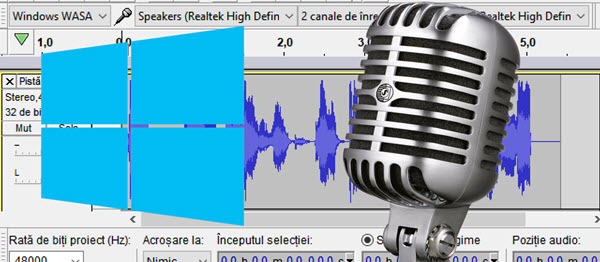 Enregistrement sonore depuis Windows sans perte et sans mixage stéréo