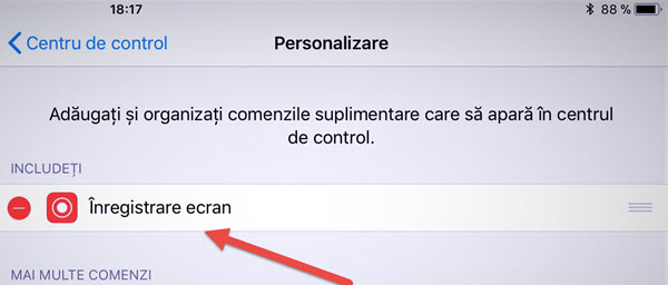 IPhone або iPad без екрану запису додатків