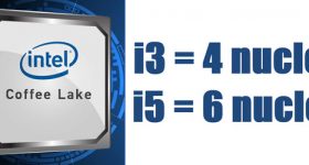 Configurație PC cu noile Intel i3 cu 4 NUCLEE Coffe Lake