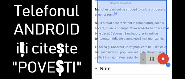 Kā jūs varat padarīt tālruni izlasīt tekstu ar izvēlieties un klausīties