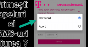 Cum oprești apelurile și SMS-urile publicitare pe Telekom