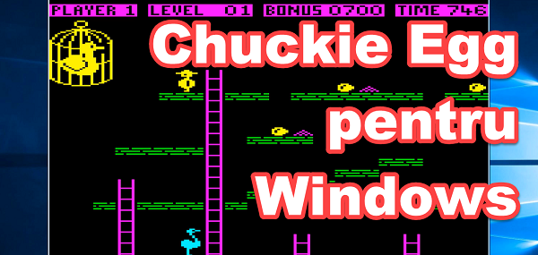 Chuckie Egg for Windows without emulator