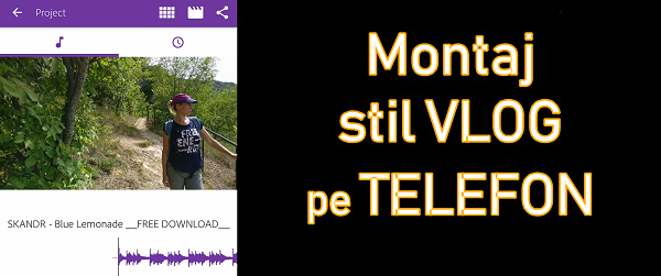 Monter vlog-stil med billeder, videoer og musik på Android