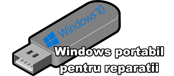 Windows portabil pentru depanatori PC