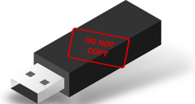 Chráňte pri kopírovaní USB kľúča
