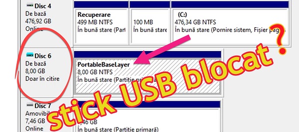 Reparación de memoria USB no reconocida PortableBaseLayer