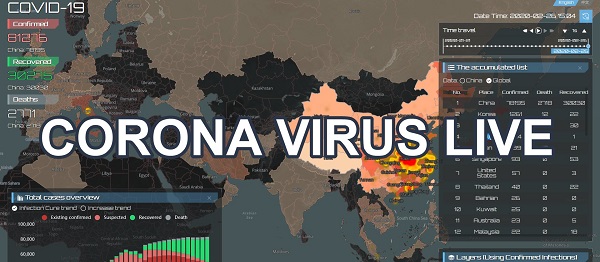 Coronavirus COVID-19 LIVE informacijos šaltiniai