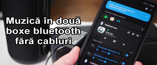 Csatlakoztasson két Bluetooth hangszórót vezeték nélkül