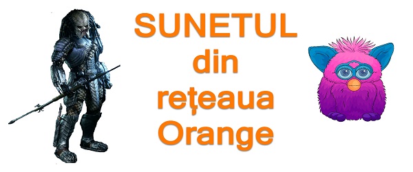 Der zweifelhafte Ton vom Telefon auf Orange