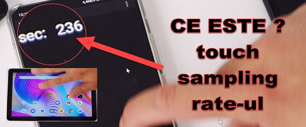 Screen refresh rate vs touch sampling rate