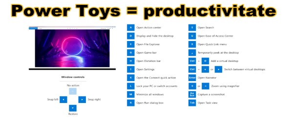 „PowerToys“ naudingi įrankiai, skirti „Windows“