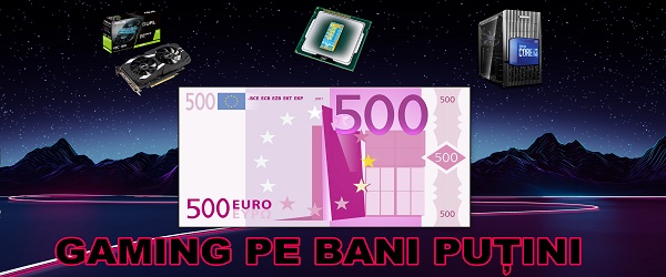 Žaidimų konfigūracija - 500 eurų