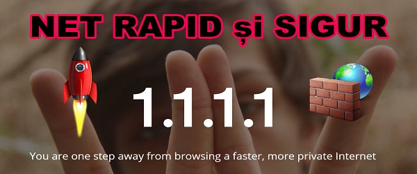 Net mai rapid prin schimbare DNS