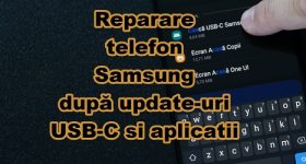 Update Samsung care strica aplicațiile si căștile