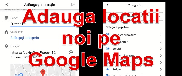 Tilføj manglende placering på Google Maps