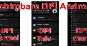 Padidinkite ir sumažinkite „DPI Android“ programas