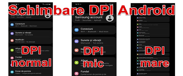 Ingrandisci e riduci DPI applicazioni Android