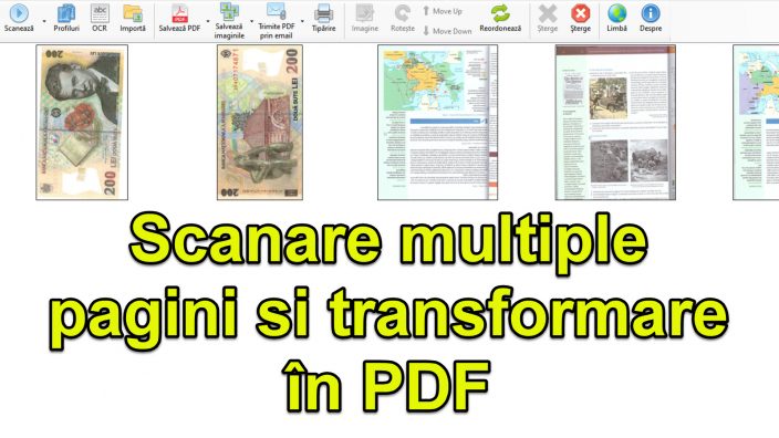 Создавайте PDF-файлы из множества отсканированных страниц документов для подписания и отправки1