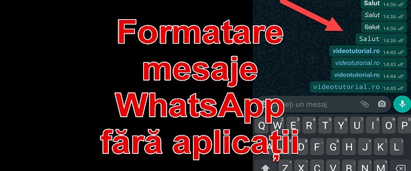 Change the appearance of WhatsApp messages without applications