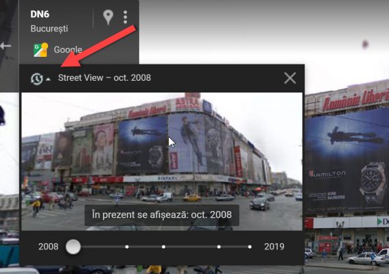 Подорож у часі з Google Maps 2