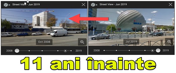 Călătoria în timp cu Google Maps
