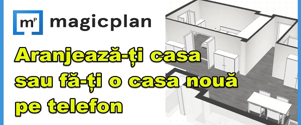 Aplicativo de design e planejamento Magicplan