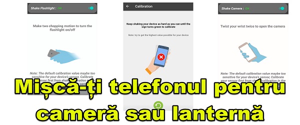 Youtube telefonunu sallayarak el fenerini ve kamerayı açın