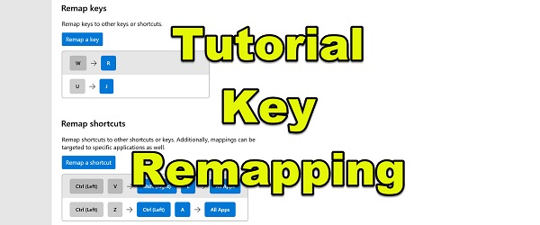 Zmiana mapowania klawiszy lub realokacja klawiszy Windows