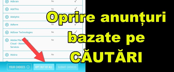 Pare de anunciar com base em pesquisas anteriores