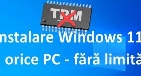 Instalare Windows 11 PE ORICE COMPUTER