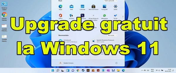 Upgrade Windows 11 fără pierderea datelor