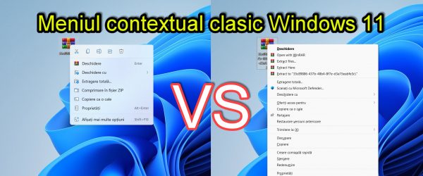 Klasická kontextová nabídka Windows 11