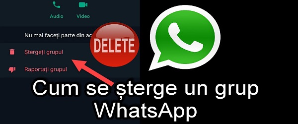 How to delete a group on WhatsApp