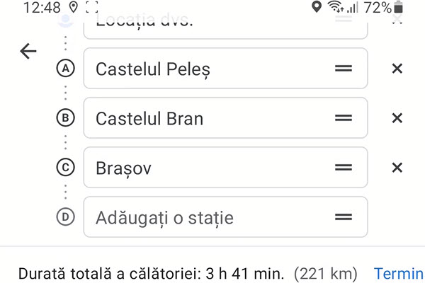 Mentse el a Google Maps útvonalait a képernyőre