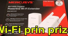 Wi-Fi extender bezdrátové sítě přes zásuvky