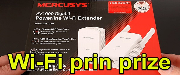 Rete wireless extender Wi-Fi tramite prese