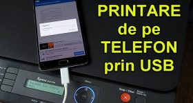 USB phone print application