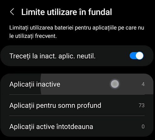 Setări Android care opresc enervant aplicațiile 4