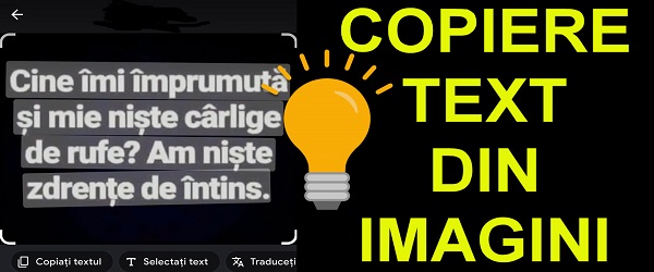 Copier le texte des images sur votre téléphone